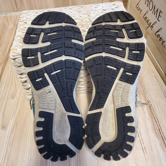 Brooks Adrenaline GTS 21 Women's Shoes Size 9.5 Gray Running Sneakers Grey/Teal - Picture 7 of 7